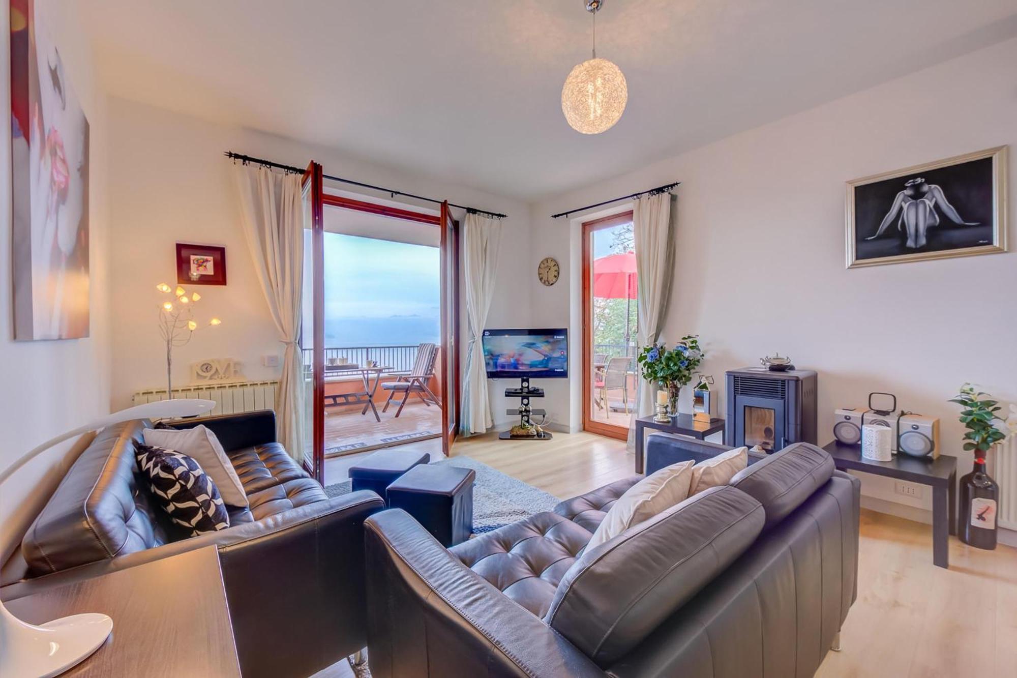 La Bellavista Penthouse Apartment Stresa Exterior foto