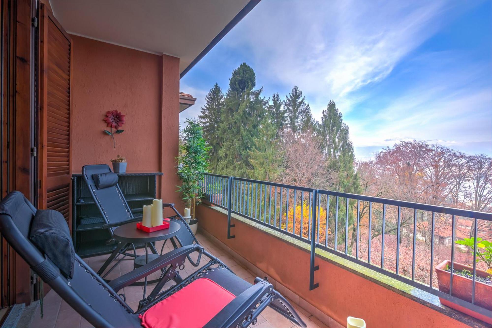 La Bellavista Penthouse Apartment Stresa Exterior foto